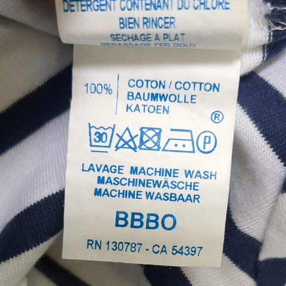 Saint James Bundle of 3 Breton Striped T Shirts - Picture 7 of 8